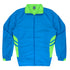 House of Uniforms The Tasman Tracktop | Mens | Plus Aussie Pacific Cyan/Neon Green