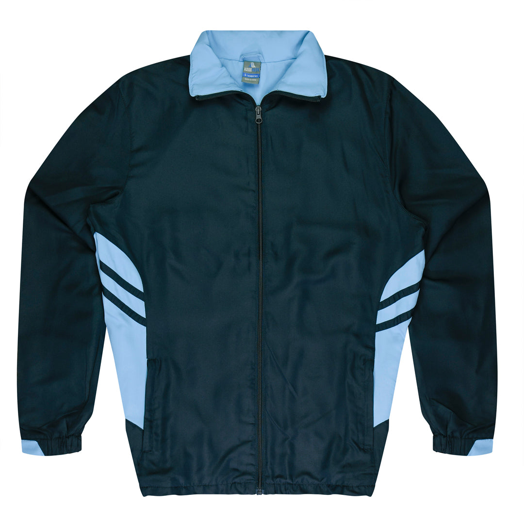 House of Uniforms The Tasman Tracktop | Mens | Plus Aussie Pacific Navy/Sky