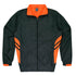 House of Uniforms The Tasman Tracktop | Mens | Plus Aussie Pacific Slate/Neon Orange