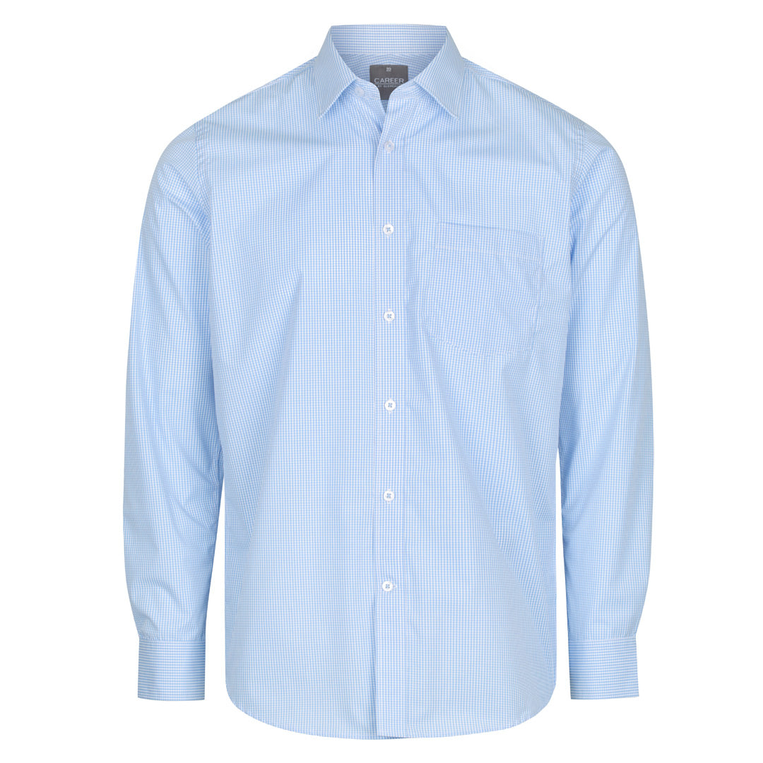 House of Uniforms The Westgarth Shirt | Mens | Long Sleeve | Classic Plus Gloweave