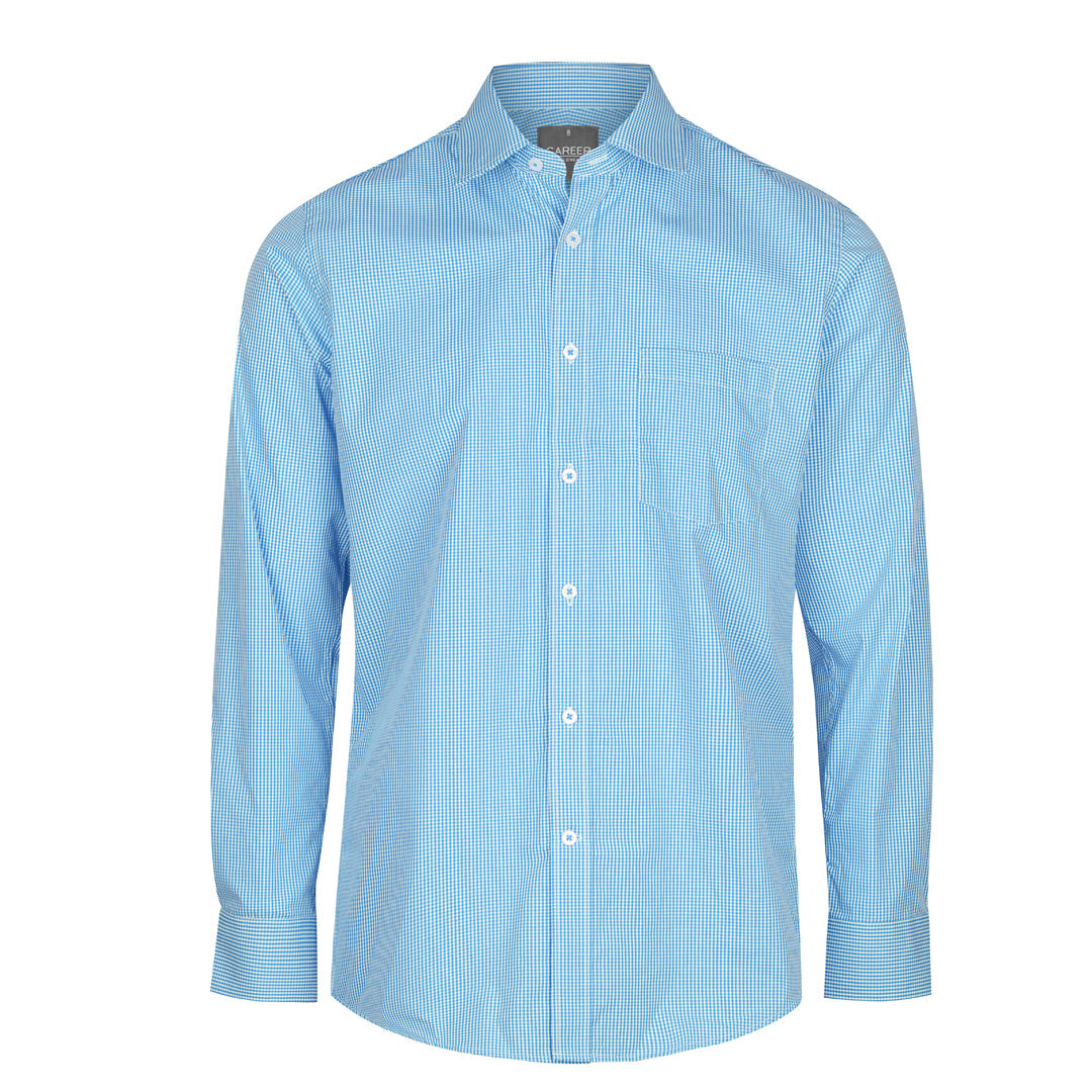 House of Uniforms The Westgarth Shirt | Mens | Long Sleeve | Classic Gloweave