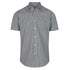 House of Uniforms The Westgarth Shirt | Mens | Short Sleeve | Classic Gloweave Black