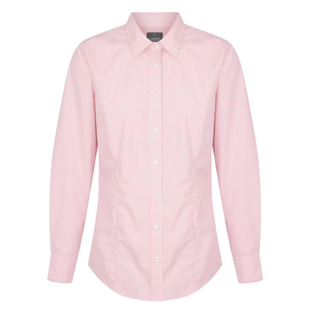 House of Uniforms The Westgarth Shirt | Ladies | Long Sleeve | Classic Fit Gloweave