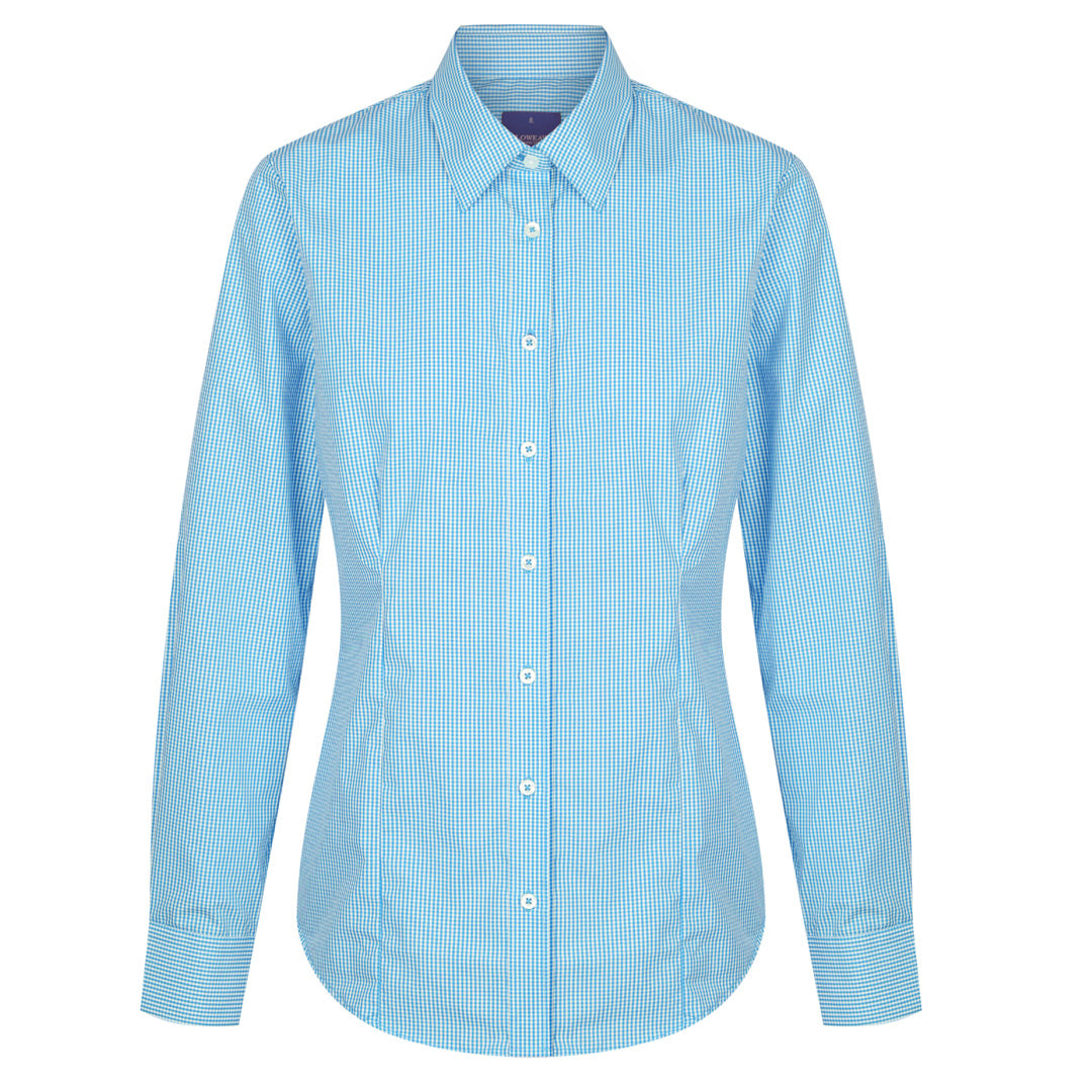 House of Uniforms The Westgarth Shirt | Ladies | Long Sleeve | Classic Fit Gloweave