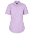 House of Uniforms The Westgarth Shirt | Ladies | Short Sleeve | Classic Gloweave Lilac