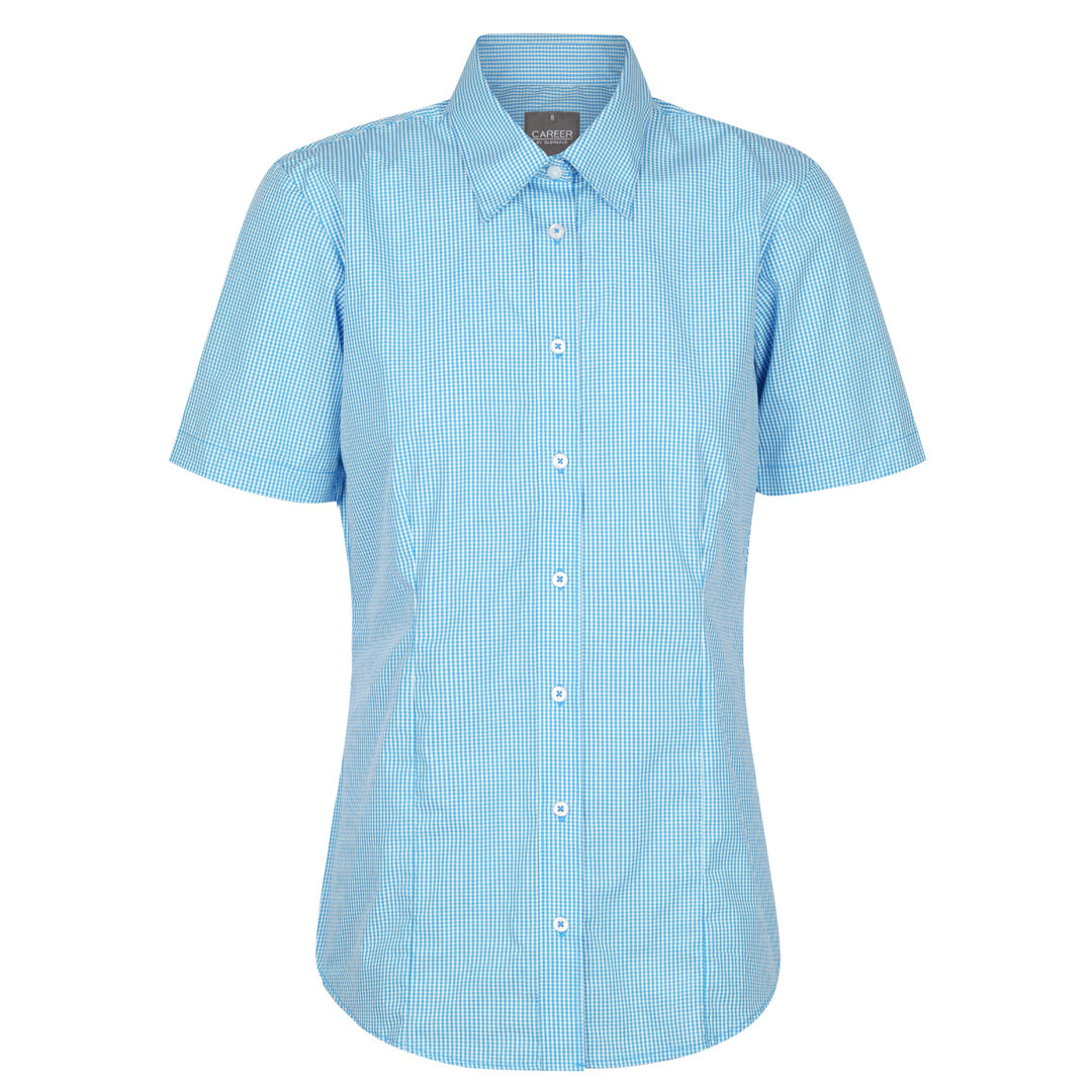 House of Uniforms The Westgarth Shirt | Ladies | Short Sleeve | Classic Gloweave