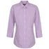 House of Uniforms The Westgarth Shirt | Ladies | 3/4 Sleeve | Classic Plus Gloweave Lilac