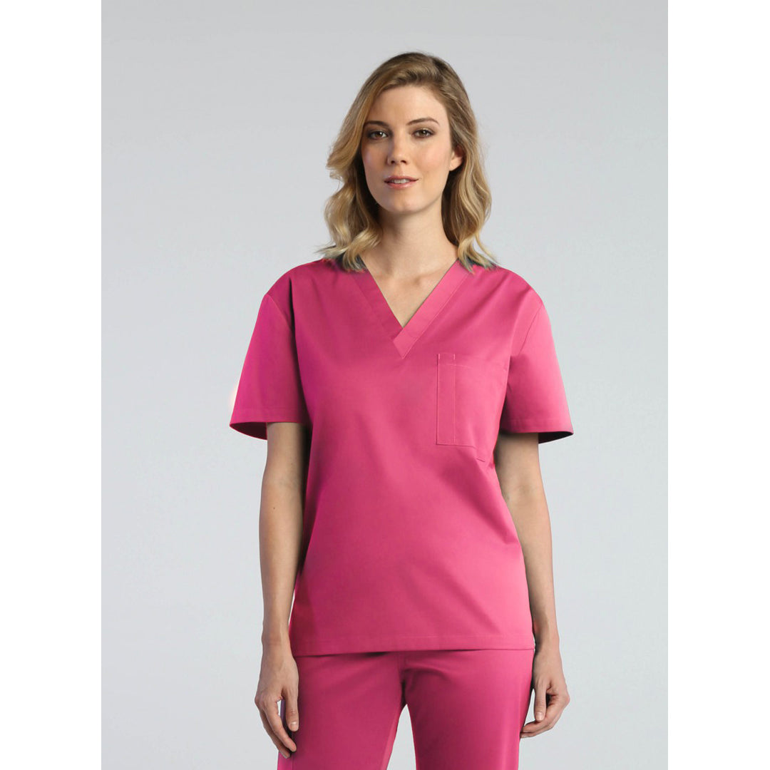 House of Uniforms The Red Panda Scrub Top | Unisex Maevn Candy