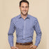 House of Uniforms The Degraves Oxford Check Shirt | Mens | Long Sleeve Gloweave