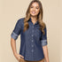 House of Uniforms The Wellington Shirt | Ladies | Long Sleeve Gloweave