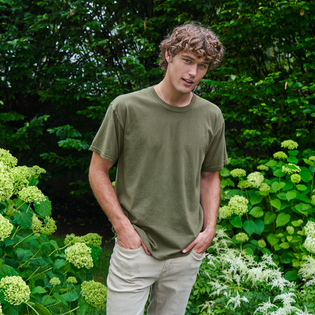 House of Uniforms The Heavyweight Tee | Short Sleeve | Adults Comfort Colors