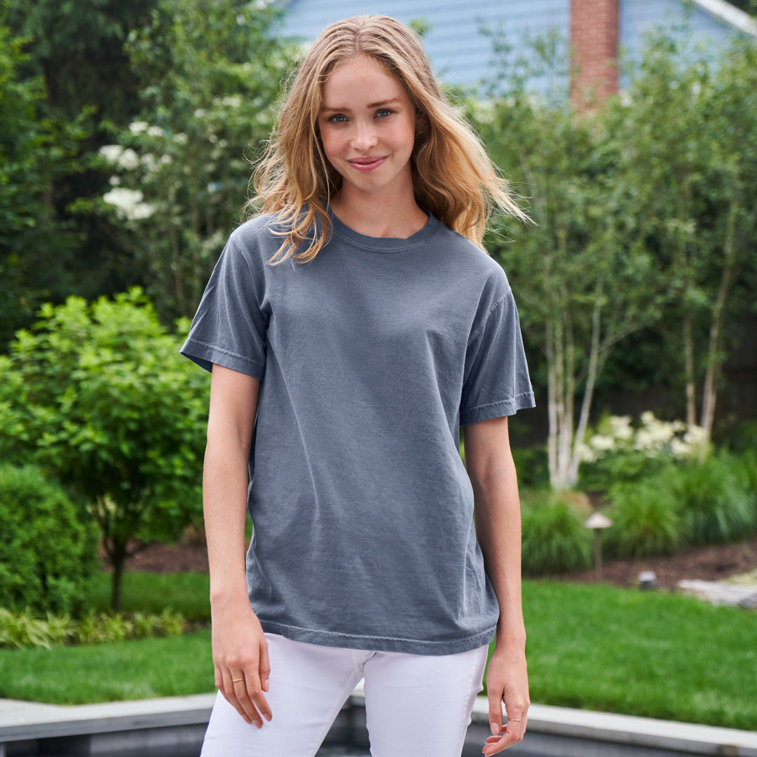 House of Uniforms The Heavyweight Tee | Short Sleeve | Adults Comfort Colors