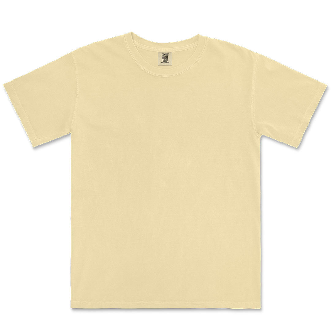 House of Uniforms The Heavyweight Tee | Short Sleeve | Adults Comfort Colors Butter