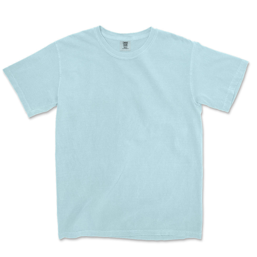 House of Uniforms The Heavyweight Tee | Short Sleeve | Adults Comfort Colors Chambray