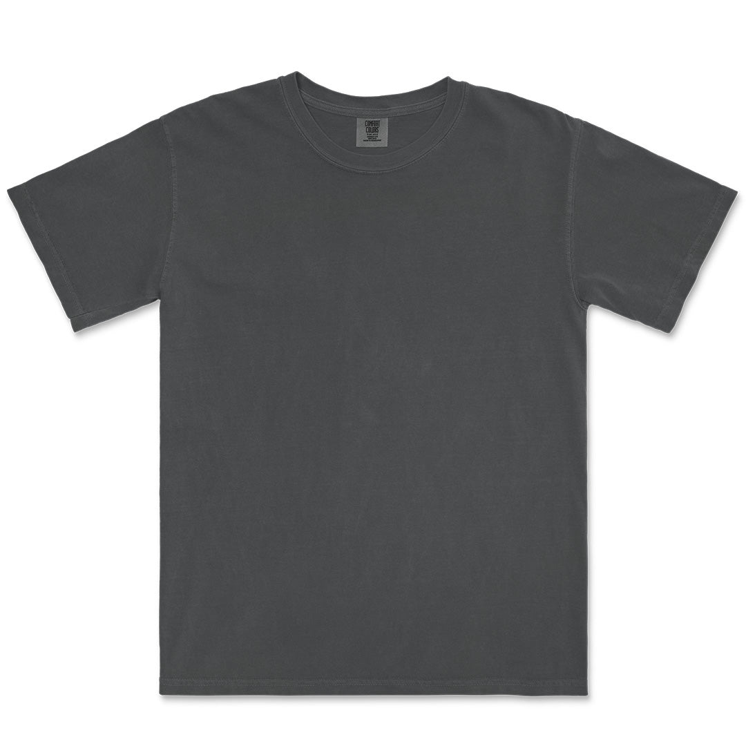 House of Uniforms The Heavyweight Tee | Short Sleeve | Adults Comfort Colors Graphite