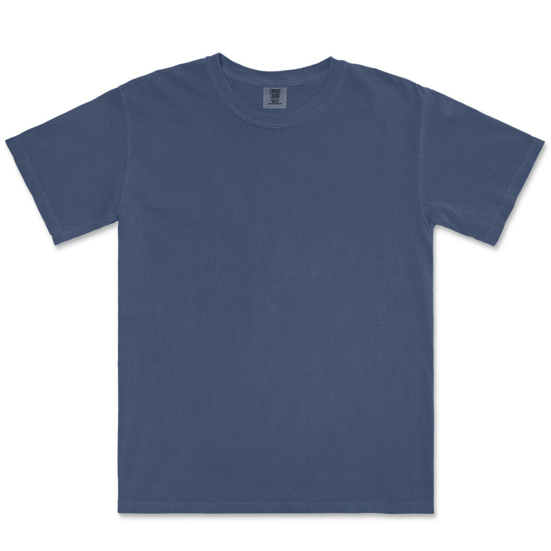 House of Uniforms The Heavyweight Tee | Short Sleeve | Adults Comfort Colors Midnight