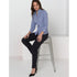House of Uniforms The Mid Rise Slim Leg Pant | Ladies | Micro Fibre LSJ Collection