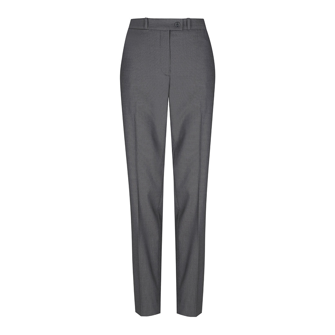 House of Uniforms The Elliot Slim Leg Pant | Ladies Gloweave Charcoal