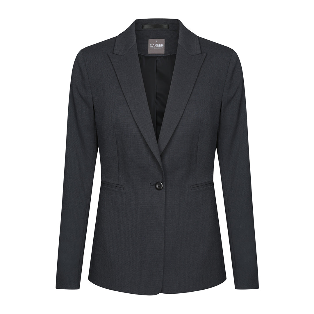 House of Uniforms The Elliot Single Button Jacket | Ladies Gloweave Navy