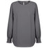House of Uniforms The Freya | Ladies | Long Sleeve Gloweave Charcoal