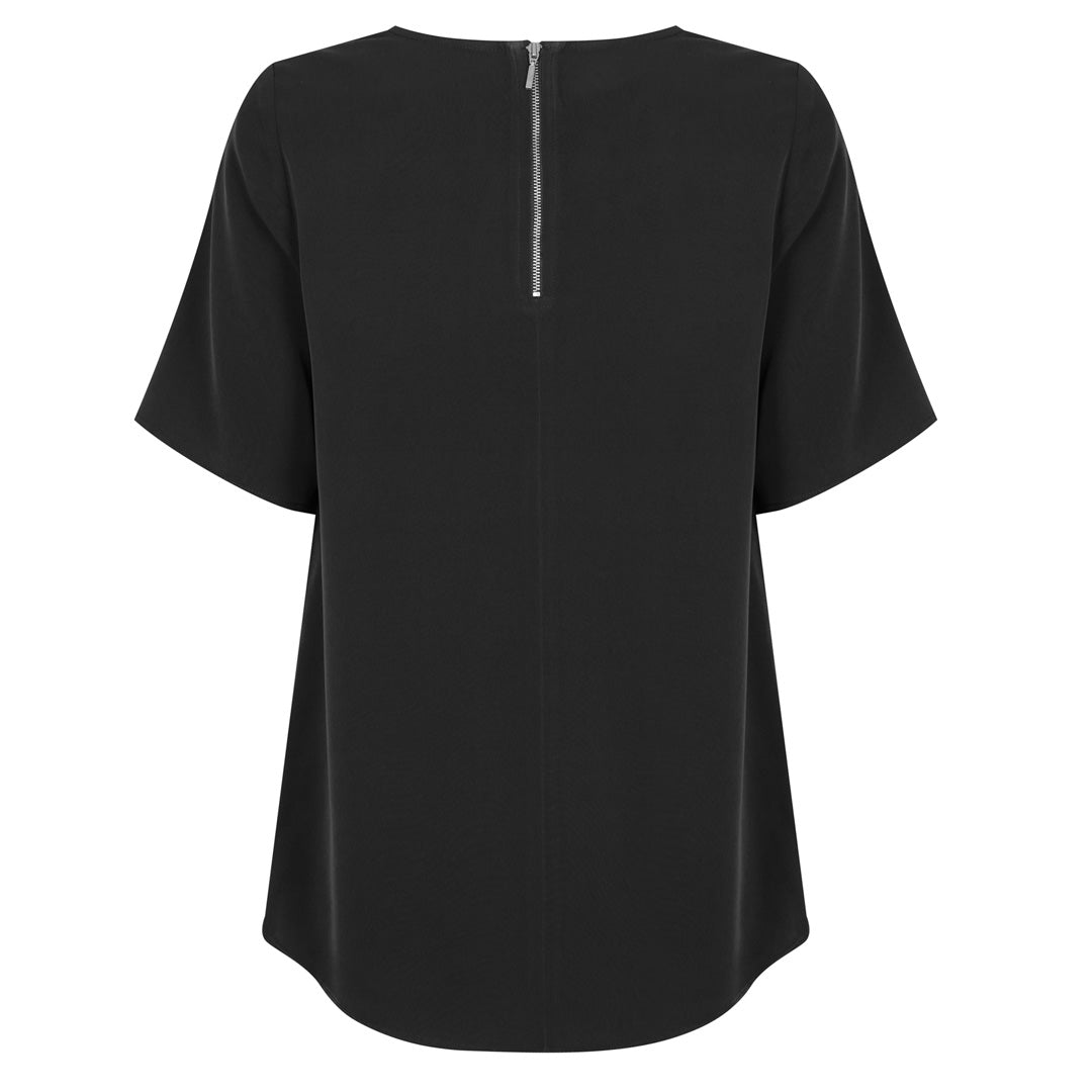 House of Uniforms The Taylor Top | Ladies | Short Sleeve Gloweave