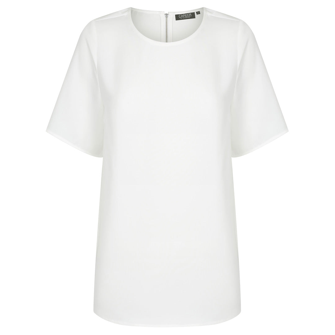 House of Uniforms The Taylor Top | Ladies | Short Sleeve Gloweave