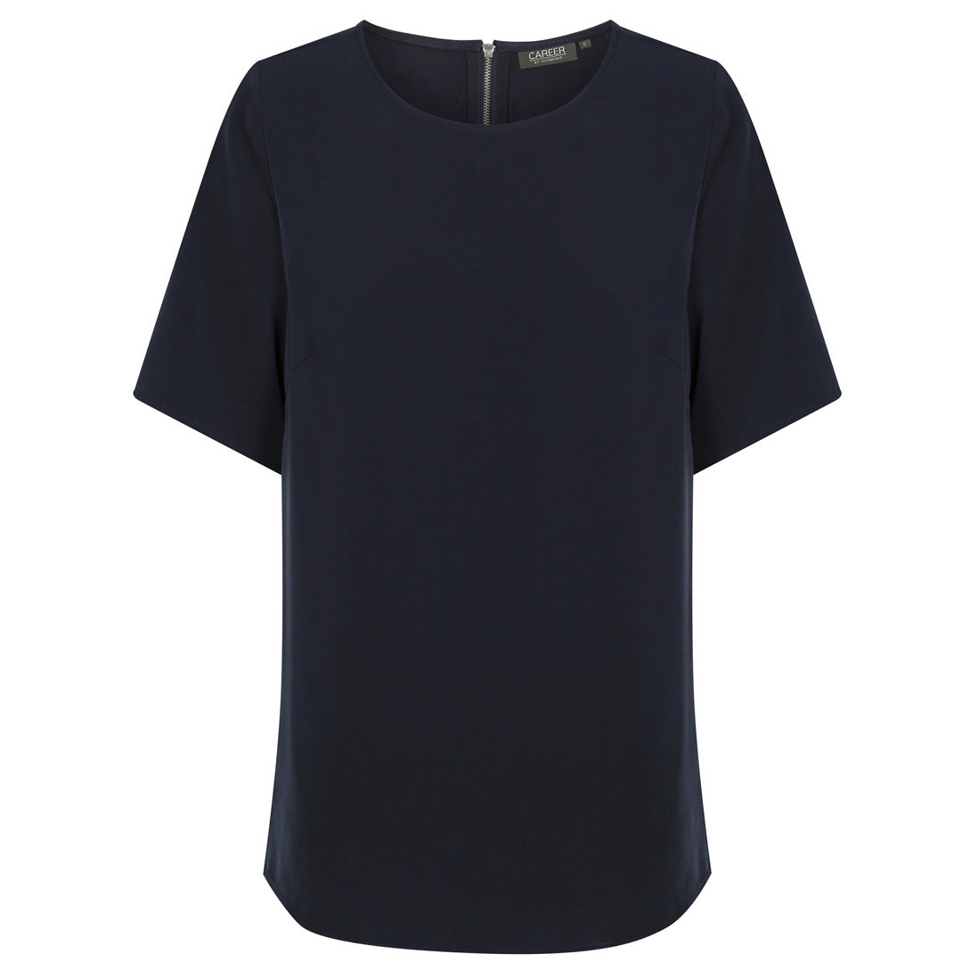 House of Uniforms The Taylor Top | Ladies | Short Sleeve Gloweave