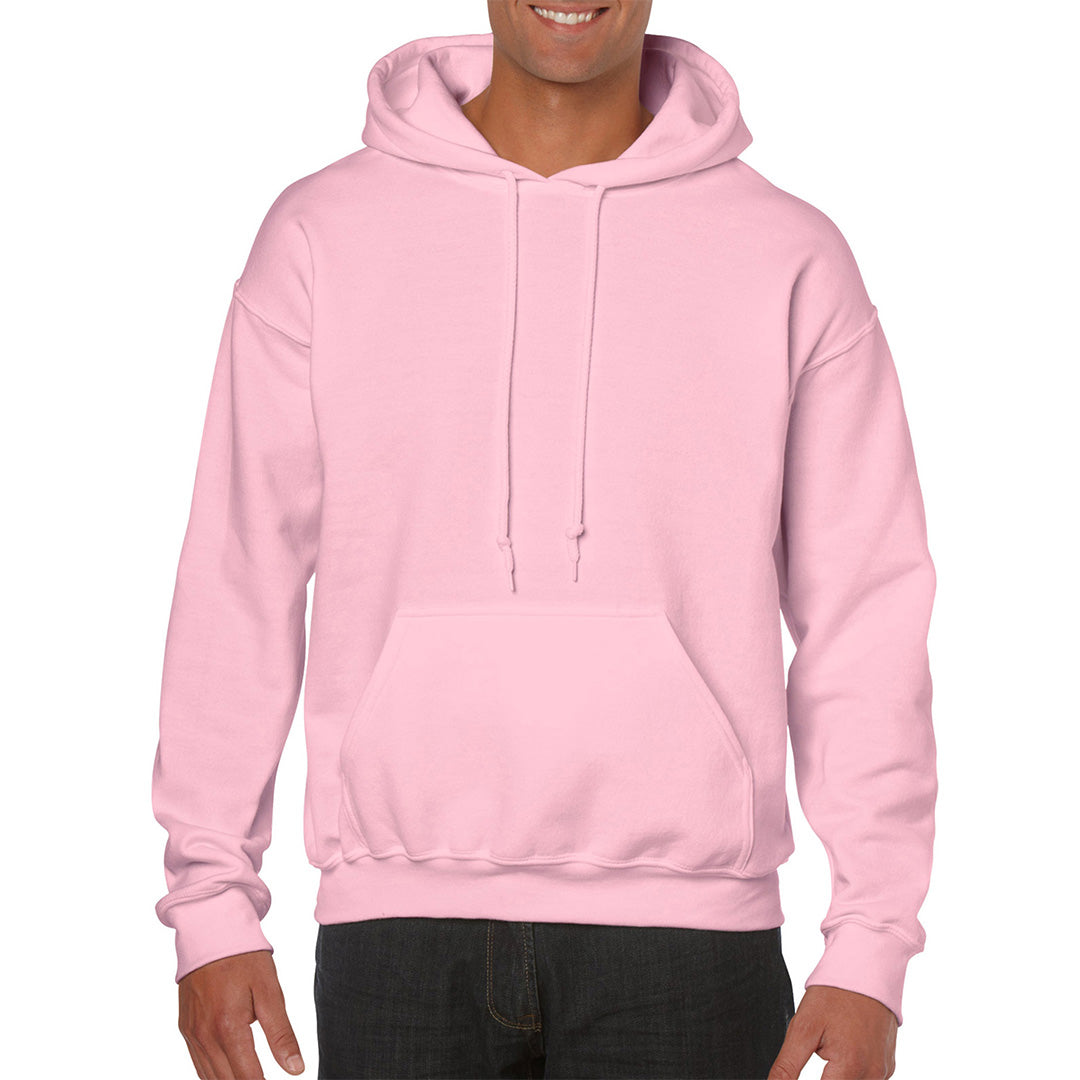 House of Uniforms The Heavy Blend Hoodie | Adults Gildan Light Pink