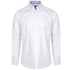 House of Uniforms The Bradford Shirt | Mens | Slim Fit | Long Sleeve Gloweave White