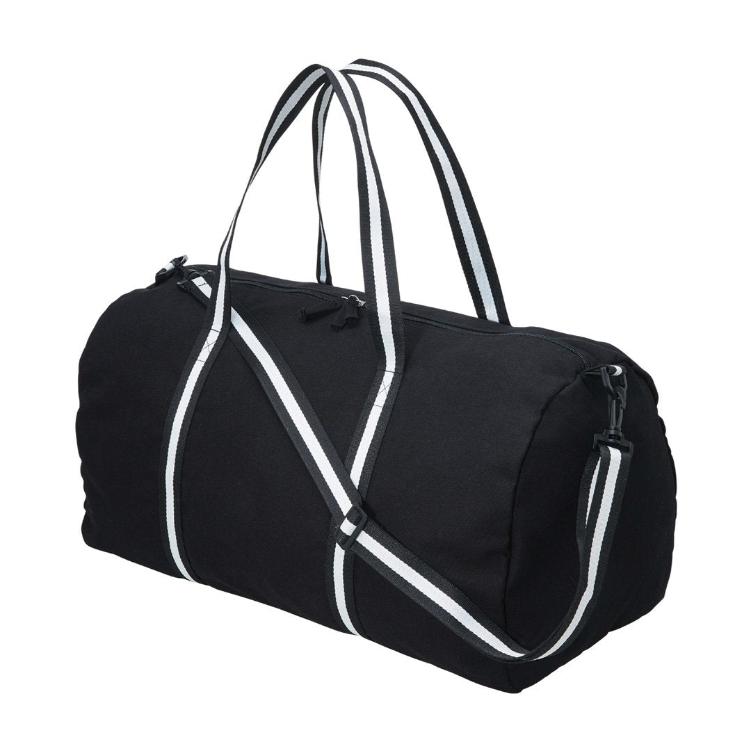 House of Uniforms The Canvas Duffle Legend Black