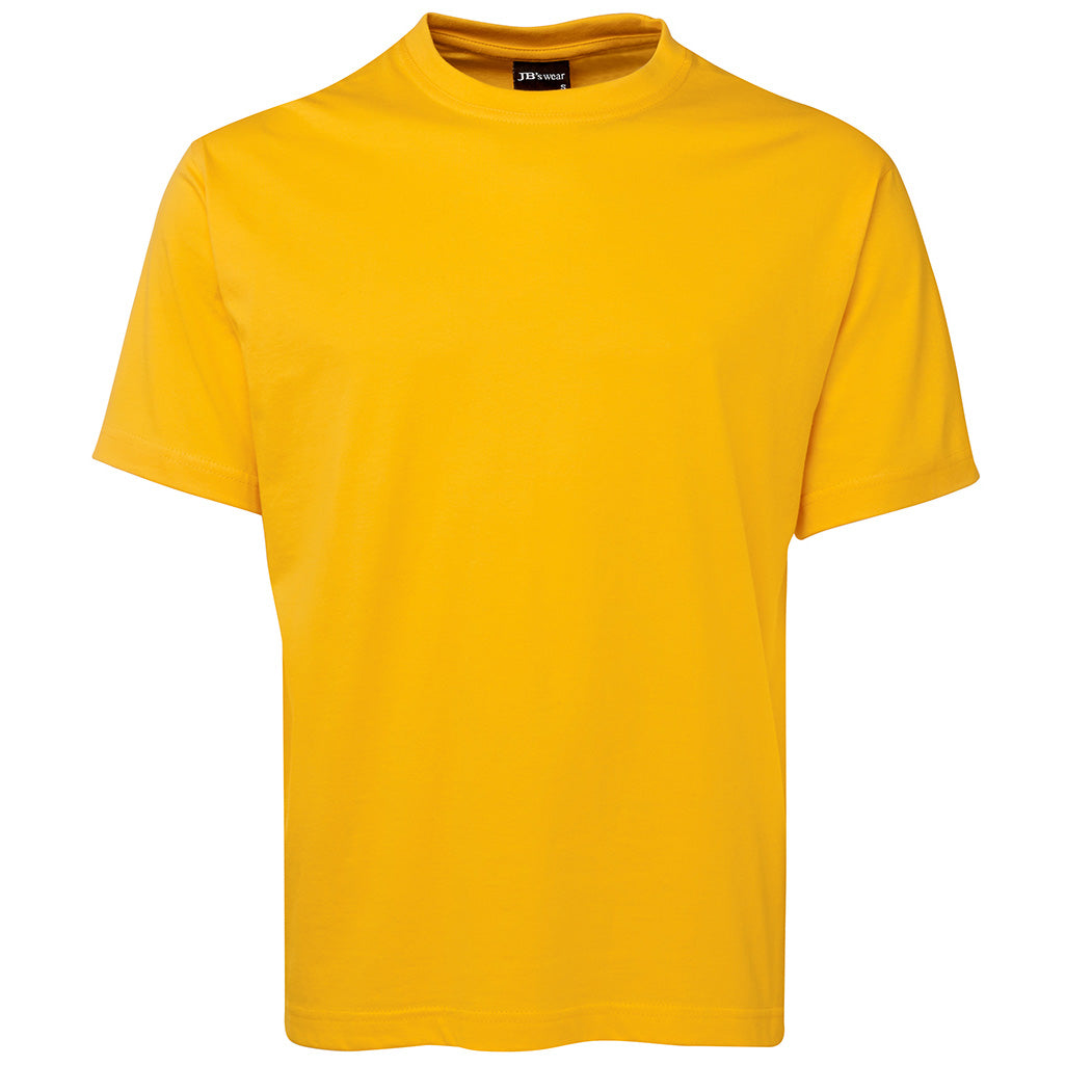 House of Uniforms The Classic JB's Tee | Unisex | Yellows Tans Browns Jbs Wear Gold