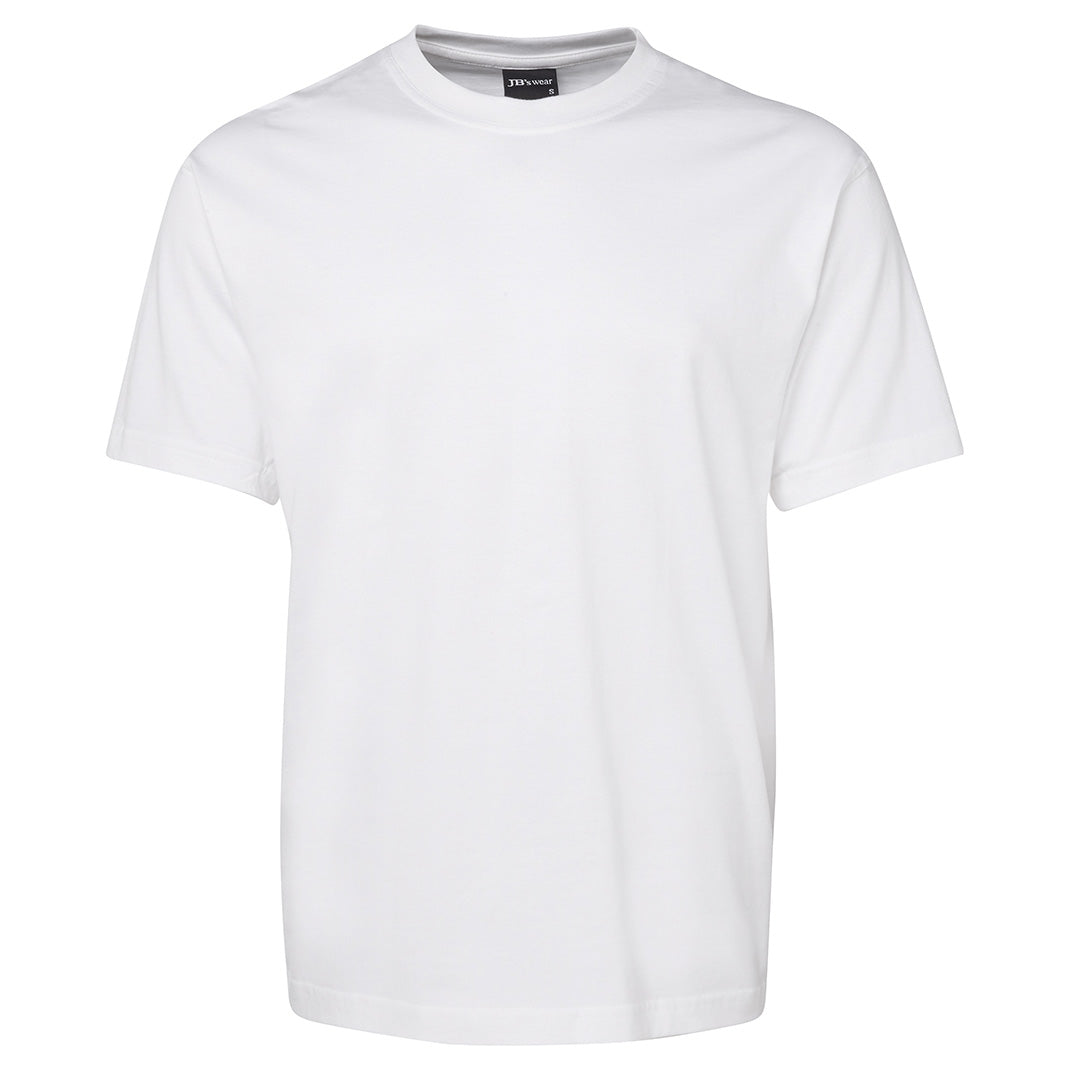 House of Uniforms The Classic JB's Tee | Unisex | Yellows Tans Browns Jbs Wear White