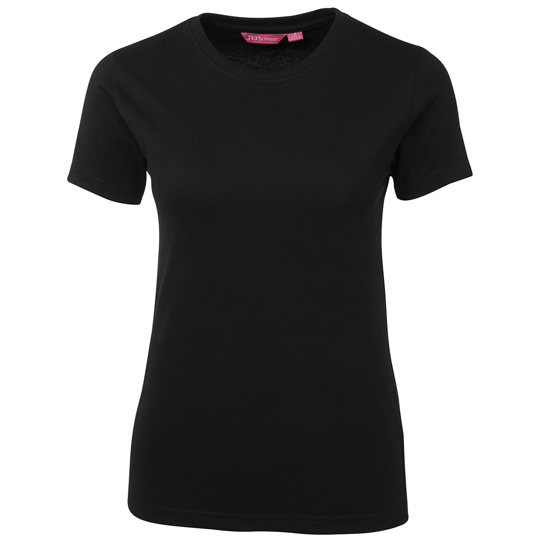 House of Uniforms The Fitted Tee | Ladies Jbs Wear Black