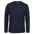 House of Uniforms The Crew Neck Tee No Cuff | Long Sleeve | Unisex Jbs Wear Navy