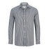 House of Uniforms The Gingham Check Shirt | Mens | Long Sleeve | Euro Fit LSJ Collection Black
