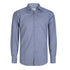 House of Uniforms The Lonsdale Shirt | Mens | Long Sleeve | Classic Fit LSJ Collection Blue