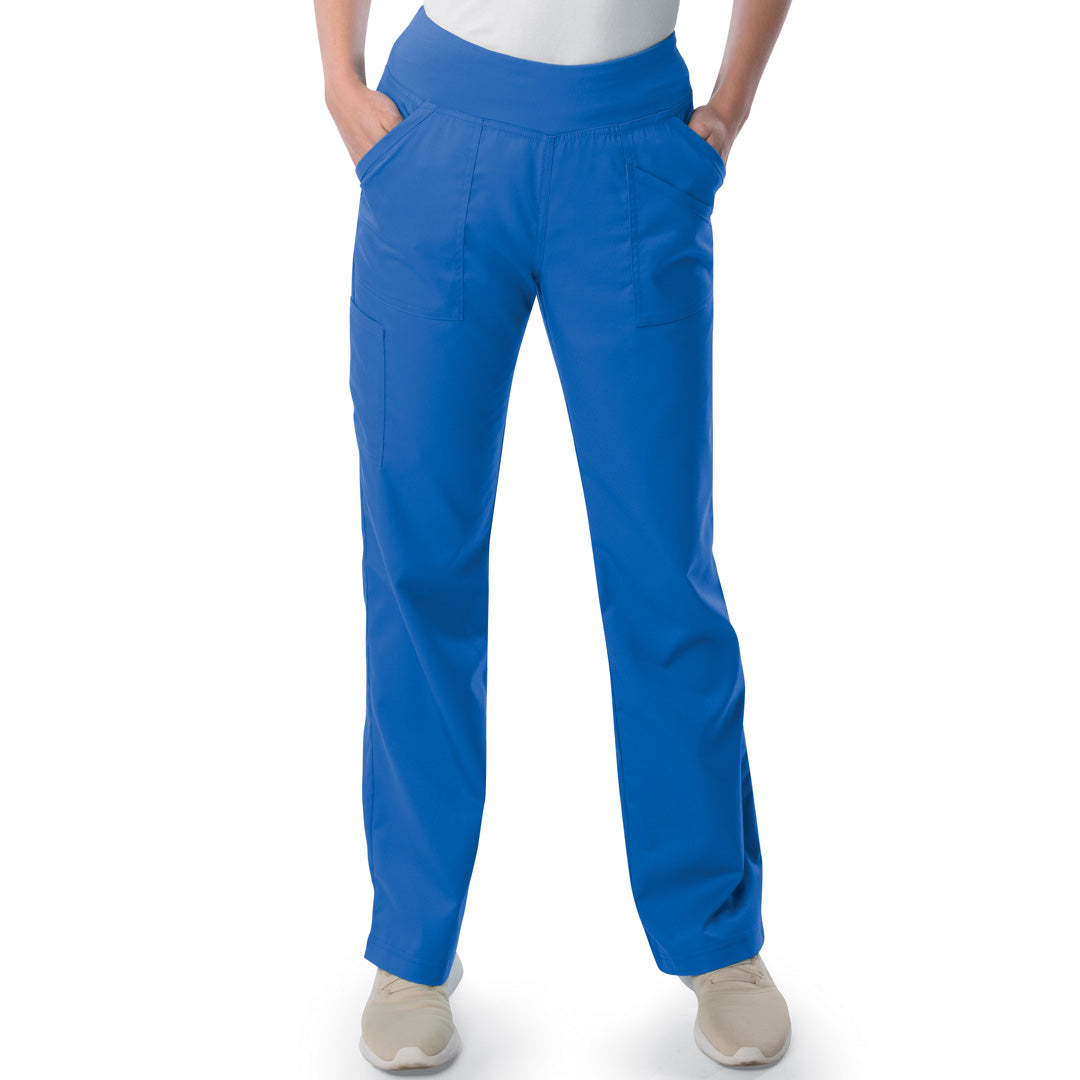 House of Uniforms The 4 Pocket Yoga Scrub Pant | Ladies | Landau Landau Royal
