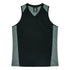 House of Uniforms The Premier Singlet | Ladies Aussie Pacific Black/Ashe