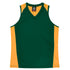 House of Uniforms The Premier Singlet | Ladies Aussie Pacific Bottle/Gold