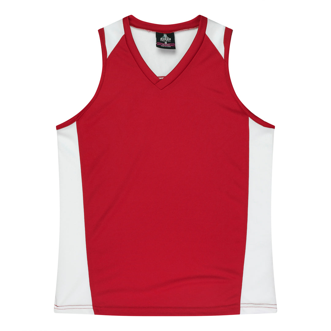 House of Uniforms The Premier Singlet | Ladies Aussie Pacific