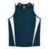 House of Uniforms The Eureka Singlet | Ladies Aussie Pacific Navy/White
