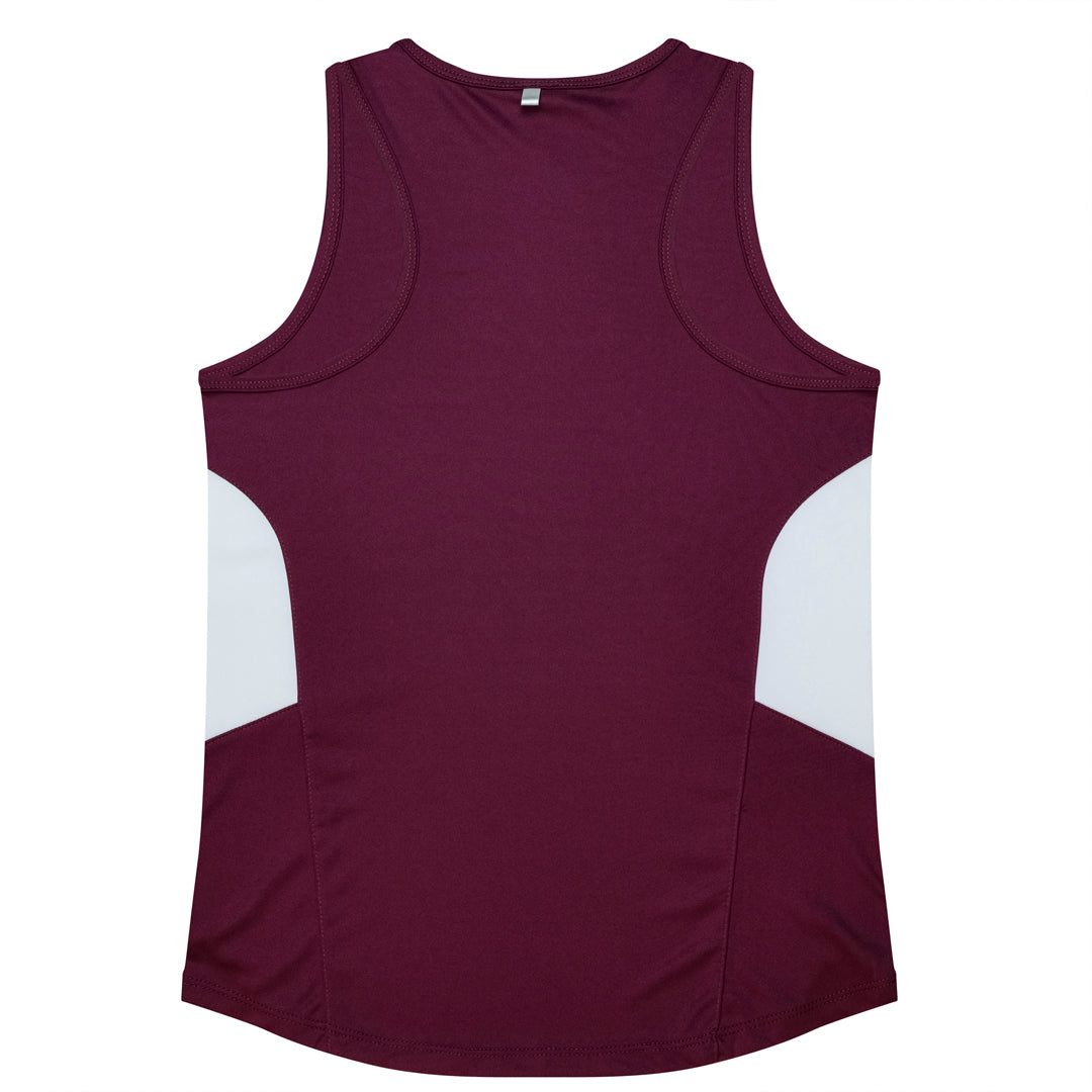 House of Uniforms The Tasman Singlet | Ladies | Mixed Base Aussie Pacific