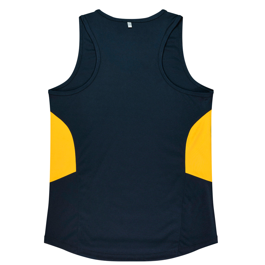 House of Uniforms The Tasman Singlet | Ladies | Navy Base Aussie Pacific