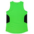 House of Uniforms The Tasman Singlet | Ladies | Neon Base Aussie Pacific