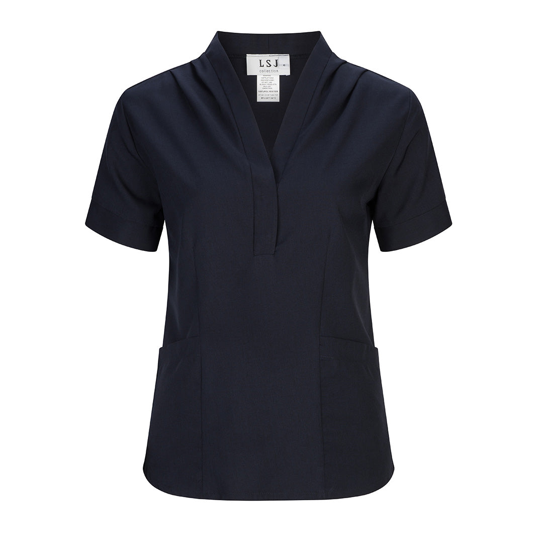House of Uniforms The Stretch Freedom Tunic | Ladies LSJ Collection Navy