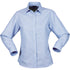 House of Uniforms The Empire Shirt | Ladies | Long Sleeve Stencil Sky/Navy