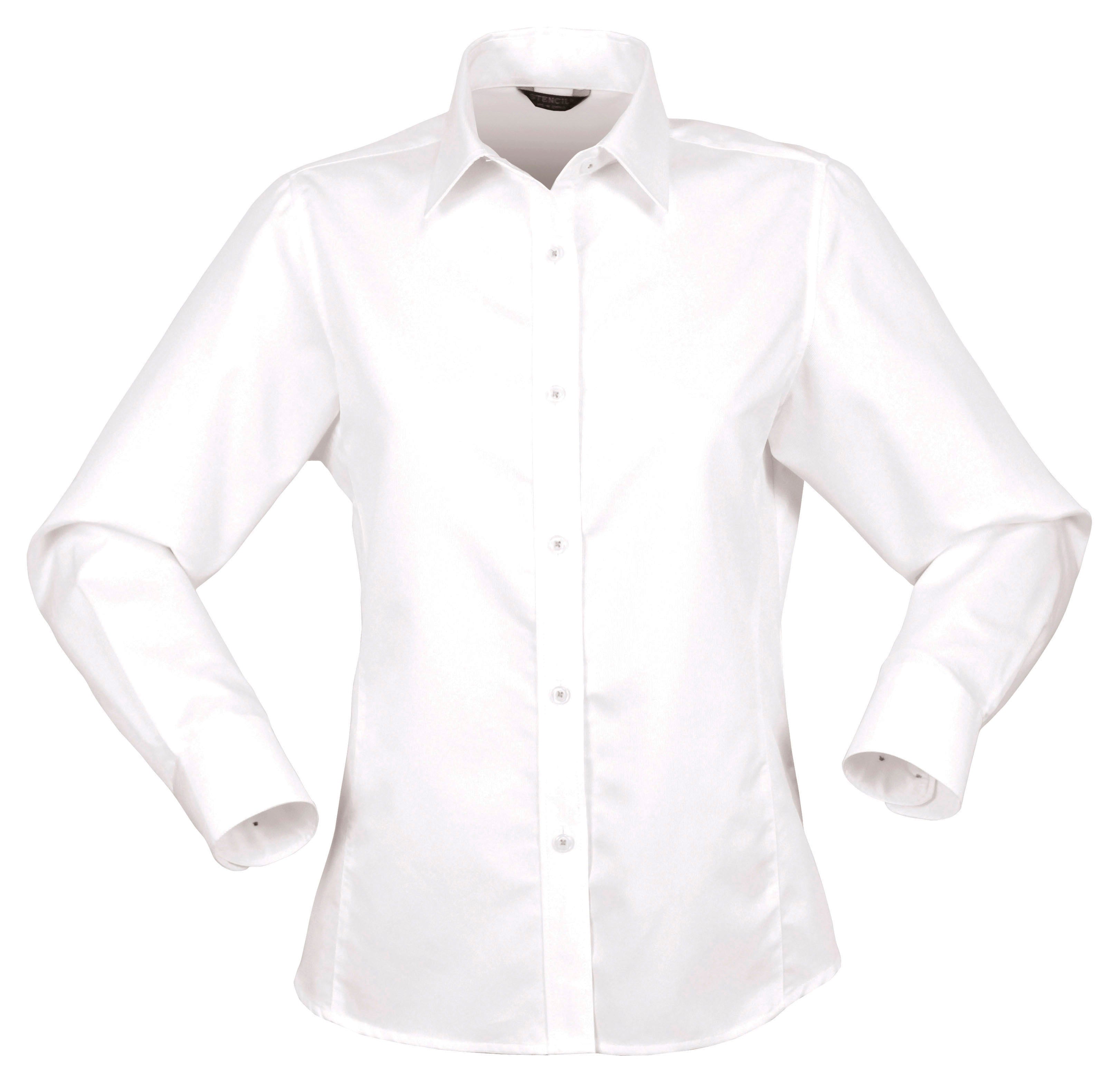 House of Uniforms The Empire Shirt | Ladies | Long Sleeve Stencil