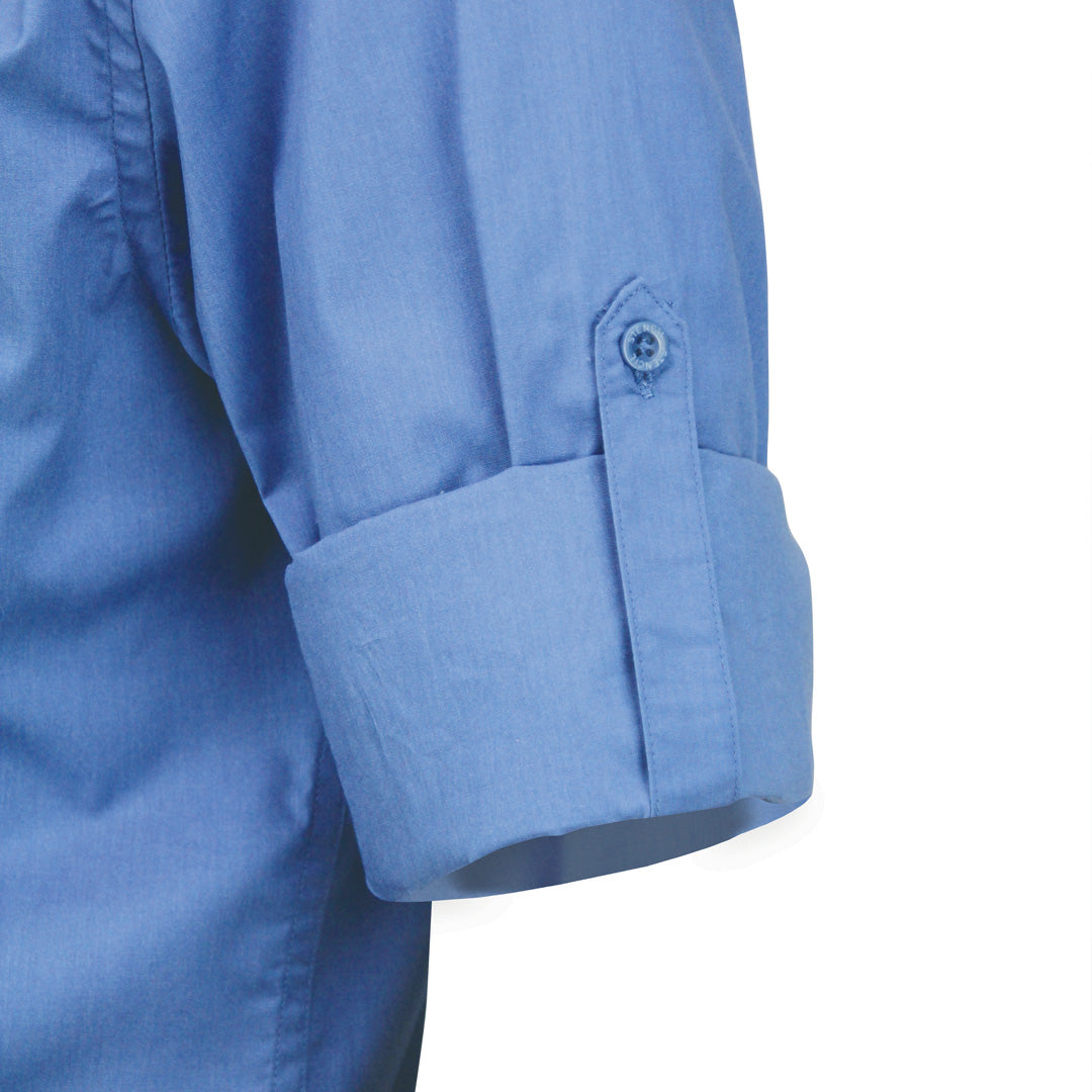 House of Uniforms The Hospitality Nano Shirt | Ladies | Long Sleeve Stencil