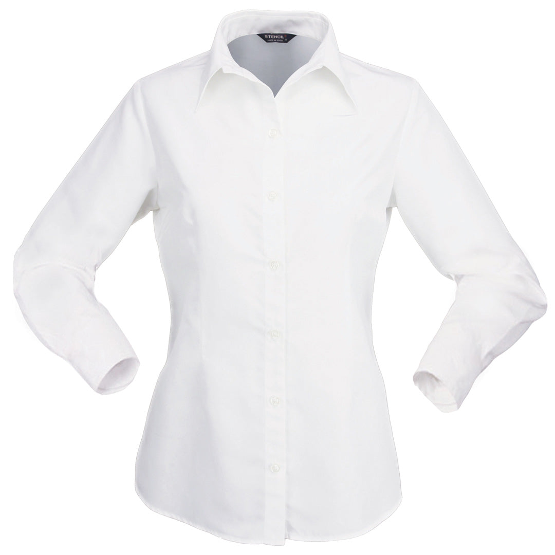 House of Uniforms The Candidate Shirt | Ladies | Long Sleeve Stencil