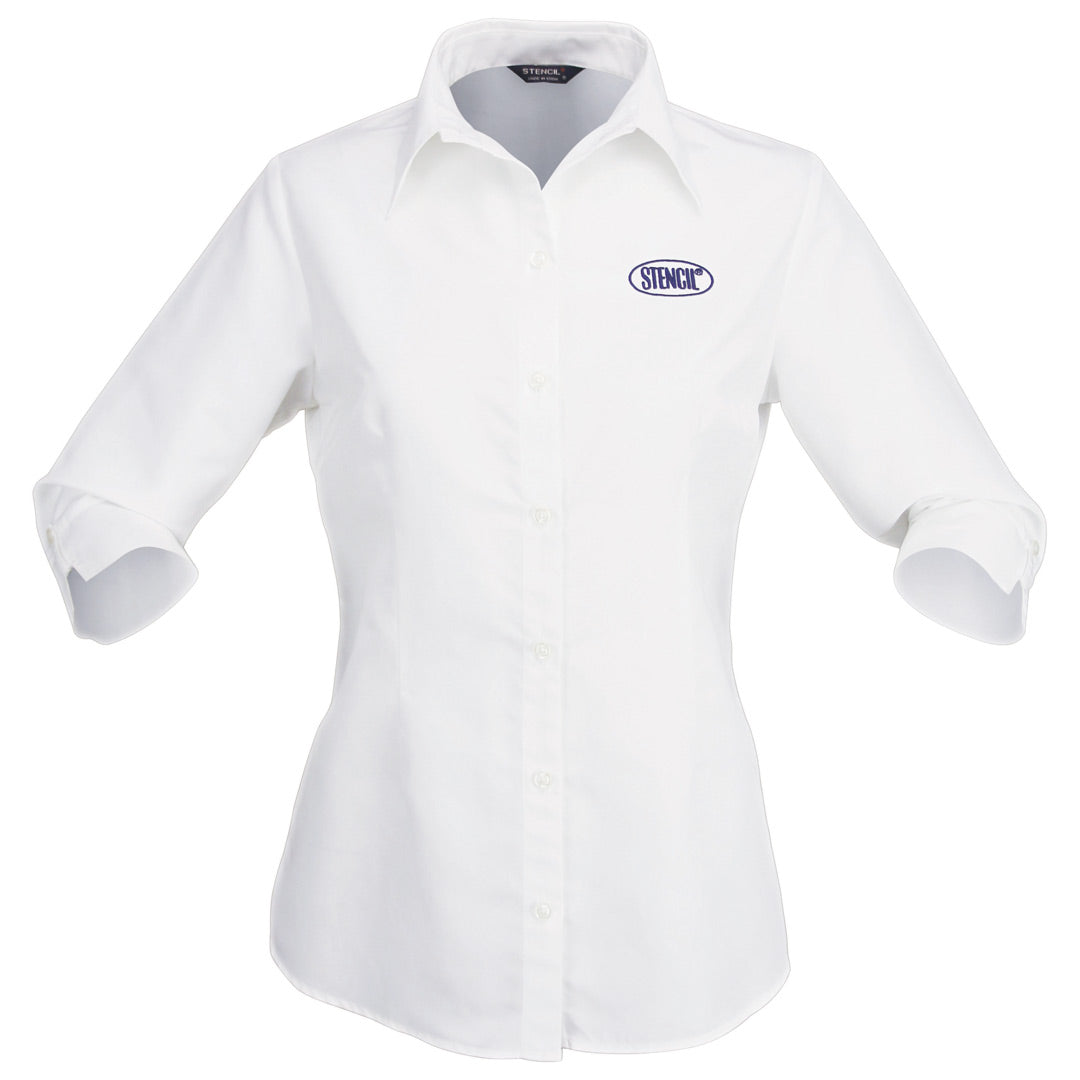 House of Uniforms The Candidate Shirt | Ladies | 3/4 Sleeve Stencil